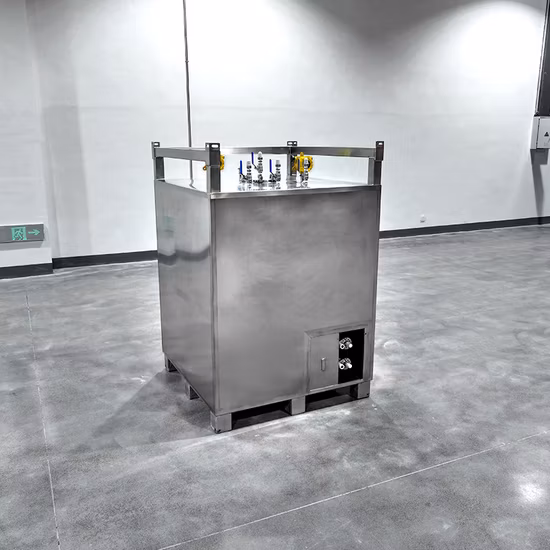 Stainless Steel IBC Tote Tank SS304 1000L