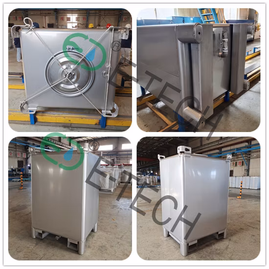 Absolute Praise 110 Gallon Stainless Steel IBC